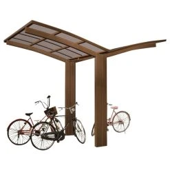 Ximax Einzelcarport »Portoforte Mini«, Typ 60, Außenmaß BxT: 404 X 253,8 Cm, Bronzefarben