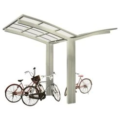 Ximax Einzelcarport »Portoforte Mini«, Typ 60, Außenmaß BxT: 404 X 253,8 Cm, Edelstahlfarben