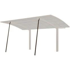 Ximax Carport Zubehör »Stützstange«, B X H: 4 X 169,4 Cm, Braun