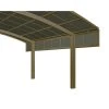 Ximax Carport Zubehör »Seitenwand«, B X H: 6 X 49,5 Cm, Bronzefarben