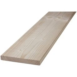 Binderholz Glattkantbrett, Gehobelt, Kanten: Gefast, BxL: 17 X 300 Cm