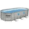 Bestway Pool, Grau, BxHxL: 274 X 122 X 549 Cm