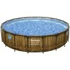 Bestway Pool, Holzoptik, ØxH: 549 X 122 Cm