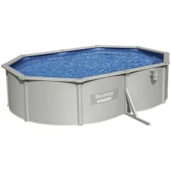 Bestway Pool, Grau, BxHxL: 360 X 120 X 500 Cm