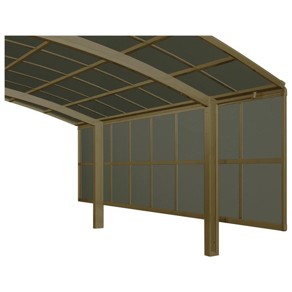 Ximax Carport Zubehör »Seitenwand«, B X H: 6 X 149,5 Cm, Bronzefarben 1 Ximax Carport Zubehör »Seitenwand«, B X H: 6 X 149,5 Cm, Bronzefarben