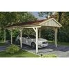 SkanHolz Carport »Fichtelberg«, BxT: 317 X 808 Cm, Firsthöhe: 303 Cm, Unbehandelt