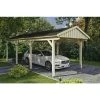 SkanHolz Carport »Fichtelberg«, BxT: 317 X 808 Cm, Firsthöhe: 303 Cm, Unbehandelt