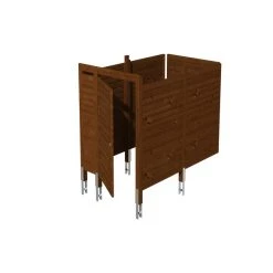 SkanHolz Brüstung, Breite: 275 Cm, Nussbaum