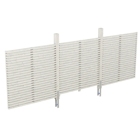 SkanHolz Rückwand, Breite: 550 Cm, Weiß 1 SkanHolz Rückwand, Breite: 550 Cm, Weiß