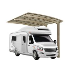 Ximax Einzelcarport »Portoforte Caravan«, B X T X H: 270,4 X 495,4 X 348 Cm, Edelstahlfarben
