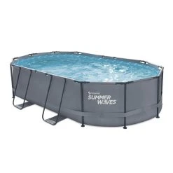 SUMMER WAVES® Pool »Active«, Anthrazit, BxHxL: 305 X 107 X 488 Cm