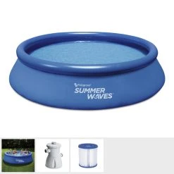 SUMMER WAVES® Pool, Blau, ØxH: 366 X 76 Cm