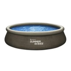 SUMMER WAVES® Pool, Braun, ØxH: 366 X 84 Cm