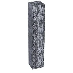 Mr. GARDENER Palisade »MONZA«, Beton, Format: 105 X 15 X 12,5 Cm , Schwarz-weiß
