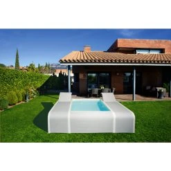 GRE Pool-Set »Butterfly«, Weiß, BxHxL: 219 X 60 X 282 Cm