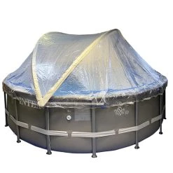KWAD Poolabdeckung, Ø 549 Cm, Kunststoff