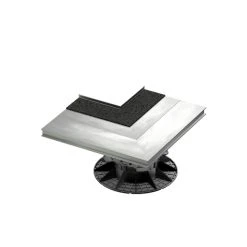 Mr. GARDENER Randabschluss, Aluminium, Für Plattenbeläge