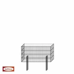 BELLISSA Gabione »Limes Pico«, BxHxL: 23 X 60 X 115 Cm, Stahl