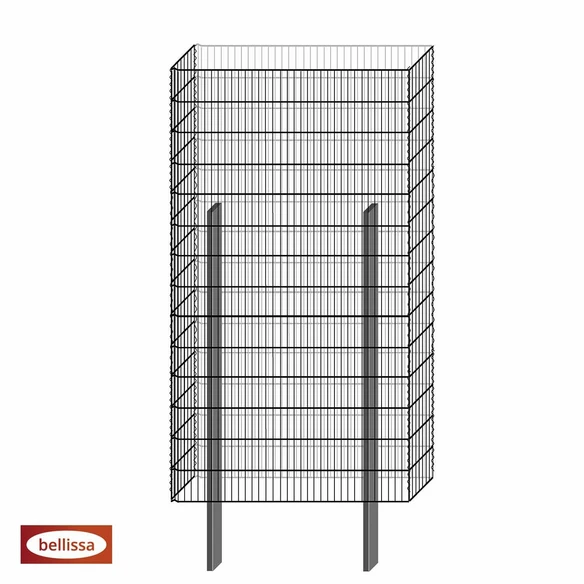 BELLISSA Gabione »Limes Pico«, BxHxL: 23 X 210 X 115 Cm, Stahl 1 BELLISSA Gabione »Limes Pico«, BxHxL: 23 X 210 X 115 Cm, Stahl