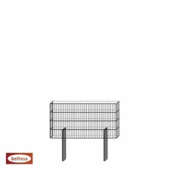 BELLISSA Gabione »Limes Pico«, BxHxL: 12 X 60 X 115 Cm, Stahl