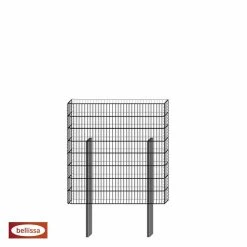 BELLISSA Gabione »Limes Pico«, BxHxL: 12 X 120 X 115 Cm, Stahl