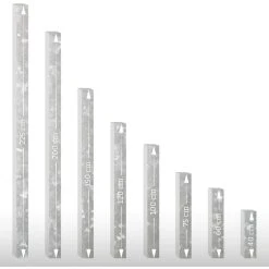 Gabiona Gabionen-Kippsicherung, Feuerverzinkter Stahl