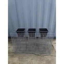 Gabiona Gabione, Feuerverzinkter Stahl