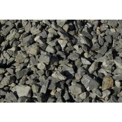 Gabiona Gabionensteine, Diabas, Grau, Naturstein