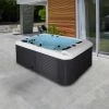 Home Deluxe Outdoor Whirlpool, BxH: 155 X 83 Cm, Anthrazit