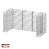 BELLISSA Mülltonnengabionen-Set, BxH: 242 X 120 Cm, Stahldraht