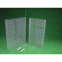 Gabiona Gabionen-Mülltonnenverkleidung, Galvanisch Verzinkter Stahl