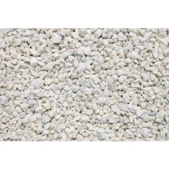 Scherf Marmorsplitt, Weiß Matt, Marmor, PE-Sack