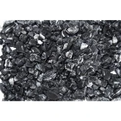 Scherf Marmorsplitt, Schwarz-weiß, Marmor, PE-Sack