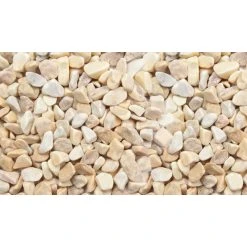 Scherf Marmorzierkiesel, Siena-gelb, Marmor, PE-Sack