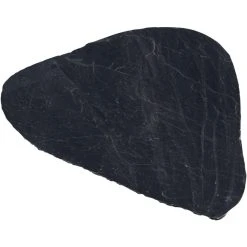 Scherf Trittplatte, ØxH: 30-50 X 2 Cm, Schiefer, Graphit-schwarz