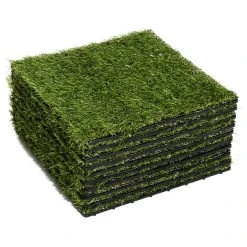 OUTSUNNY Rasenteppich, Polypropylen (PP)/Polyethylen (PE)