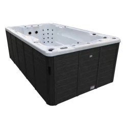 Nordstrom Whirlpool »Vansjø«, 228 X 137 X 421 Cm, Grau, 4 Sitzplätze