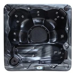 Nordstrom Whirlpool »Sortsol«, 200 X 78 X 200 Cm, Grau, 5 Sitzplätze