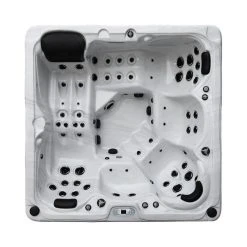 Nordstrom Whirlpool »Sandefjord«, 230 X 90 X 230 Cm, Grau, 5 Sitzplätze