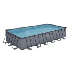 SUMMER WAVES® Pool »Elite«, Anthrazit, BxHxL: 366 X 132 X 732 Cm