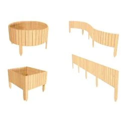 Floranica Beeteinfassung »Rollborder II«, Kiefernholz, HxL: 40 X 203 Cm