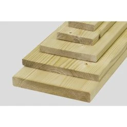 Rettenmeier Glattkantbrett, Fichte/Tanne, BxH: 14,4 X 1,9 Cm