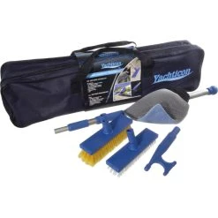 Yachticon Reinigungs-Set, Aluminium/Polyester, Dunkelblau