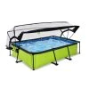 EXIT TOYS Pool »Lime Pools«, Breite: 251 Cm, 3700 L, Grün