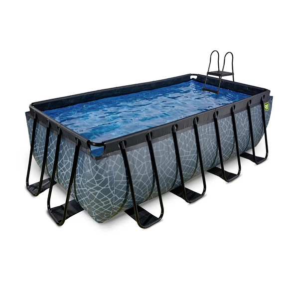 EXIT TOYS Pool »Stone Pools«, Breite: 253 Cm, 8870 L, Grau 1 EXIT TOYS Pool »Stone Pools«, Breite: 253 Cm, 8870 L, Grau