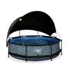 EXIT TOYS Pool »Stone Pools«, Ø: 300 Cm, 4383 L, Grau