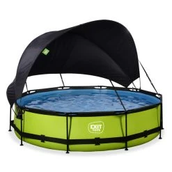 EXIT TOYS Pool »Lime Pools«, Ø: 380 Cm, 6125 L, Grün