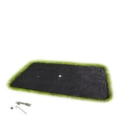 EXIT TOYS Abdeckplane, Schwarz, Rechteckig, Geeignet Für Trampoline