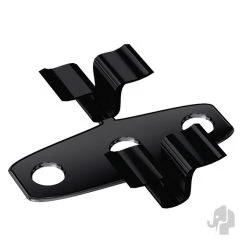 Elephant® Montageclip, Schwarz, Edelstahl, 100 Stück