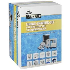 Mr. GARDENER Einbauskimmer, Für Stahlwand Pools, Kunststoff